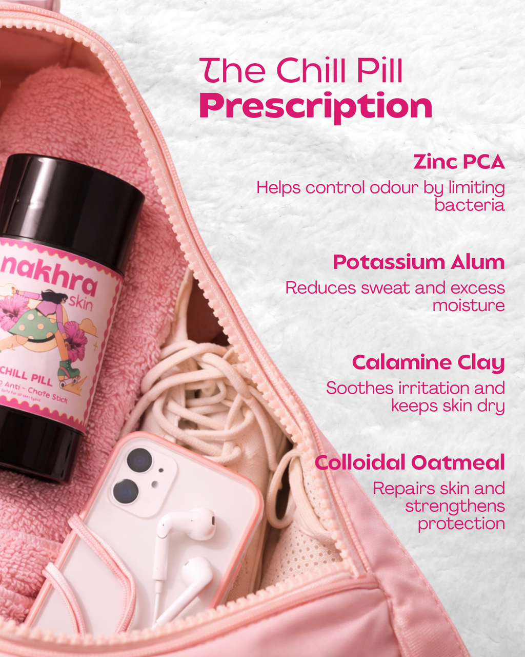 Chill Pill Cooling Anti-Chafe Stick (30g)
