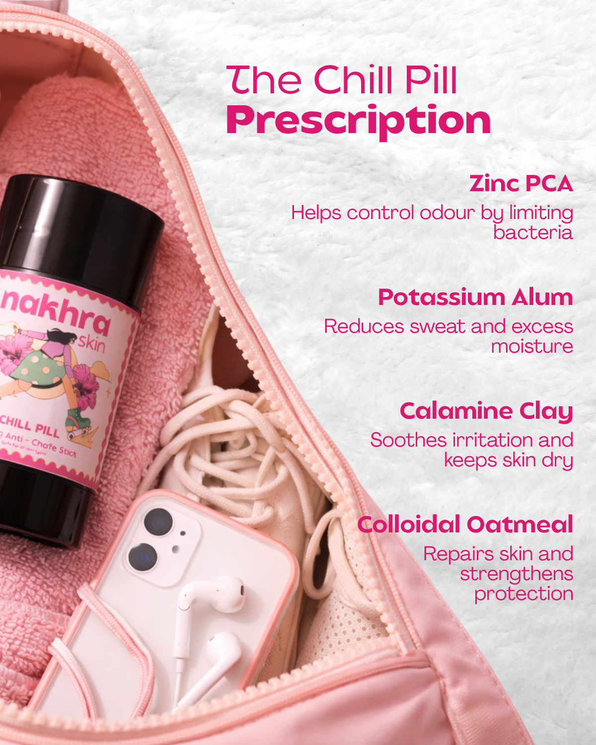 Chill Pill Cooling Anti-Chafe Stick (30g)